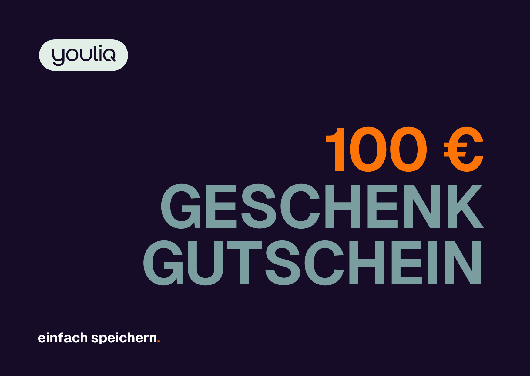 100 € Geschenkgutschein YOULIQ Bild